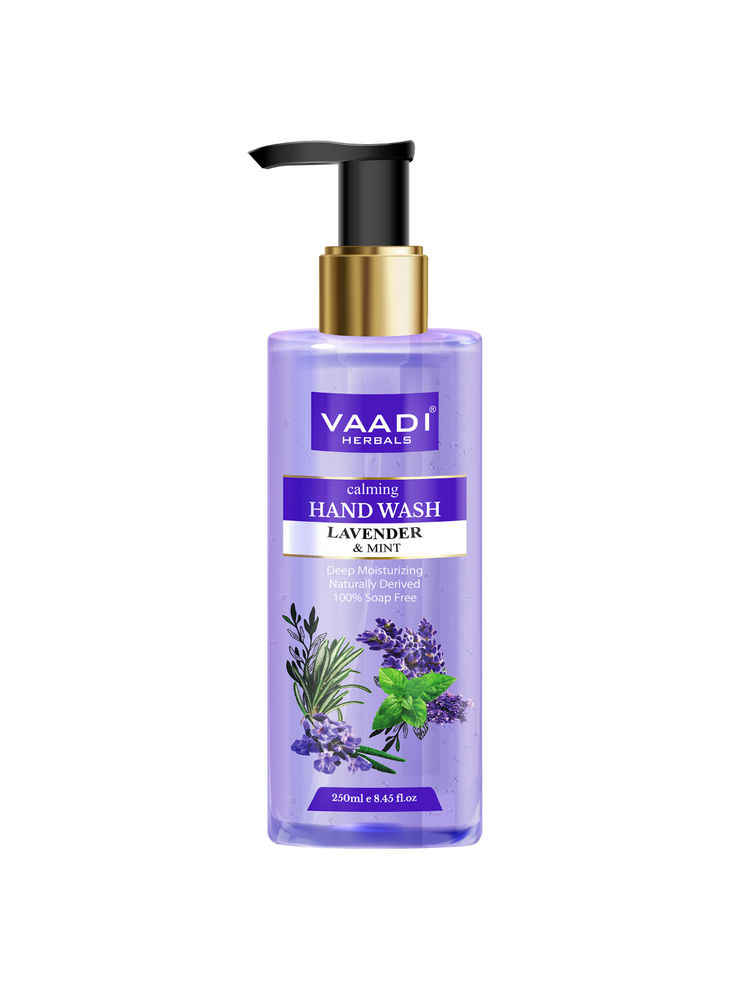 Vaadi Herbals Calming Lavender & Mint - Deep Moisutirizing Hand Wash-image-11