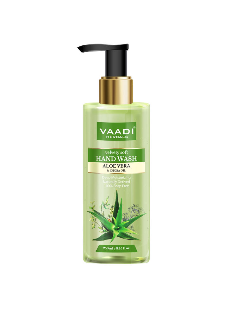 Vaadi Herbals Velvety Soft Aloe Vera & Jojoba Oil Hand Wash-picture-33