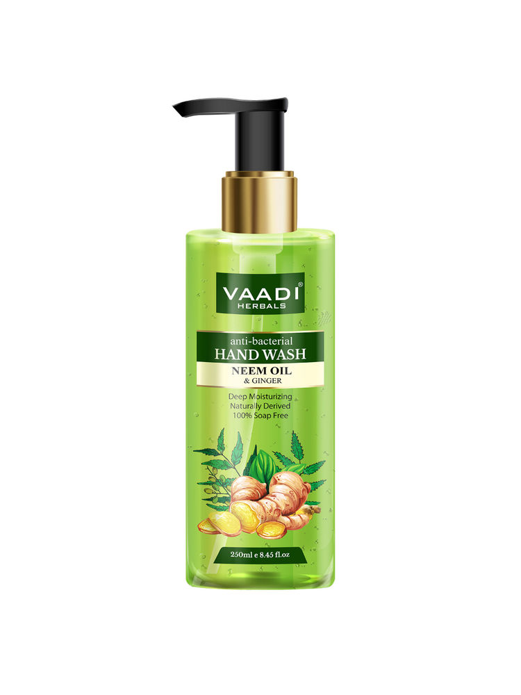 Vaadi Herbals Anti-Bacterial Neem Oil & Ginger Hand Wash-picture-31