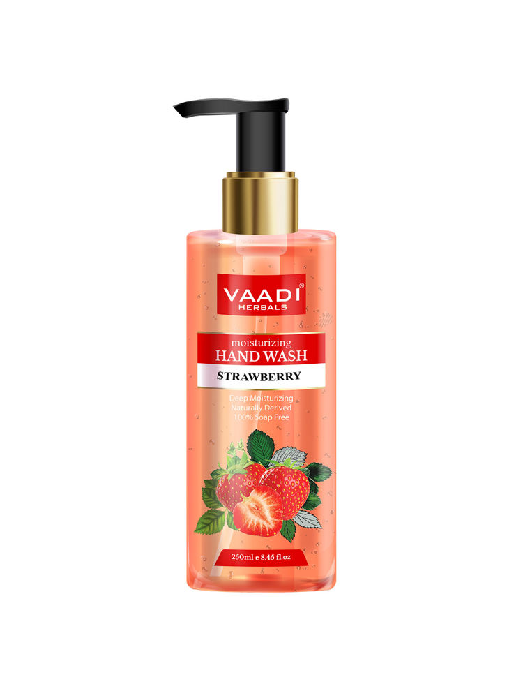 Vaadi Herbals Deep Moisturizing Strawberry Hand Wash-picture-8