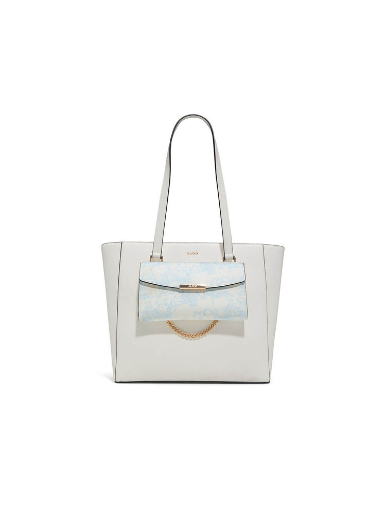 Aldo Koabaenn Grey Womens Tote Bag with Detachable Pouch (Set Of 2)-image-14