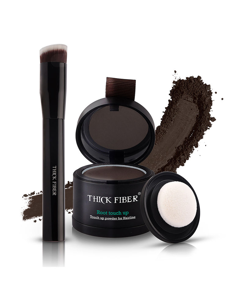 THICK FIBER Root Touch Up Powder With Brush