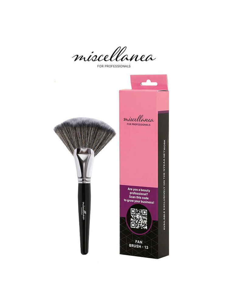 nykaa tools & accessories Nykaa Miscellanea Makeup Fan Face Brush - 13-picture-16
