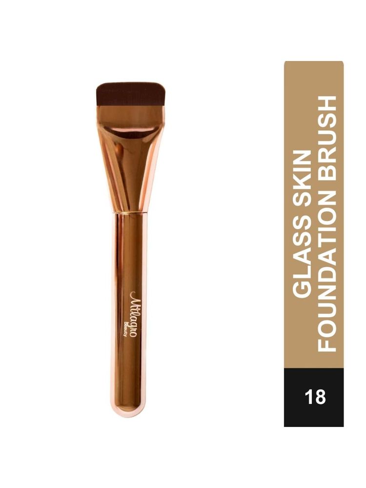 Milagro Beauty Premium Glass Skin Spatula Makeup Brush