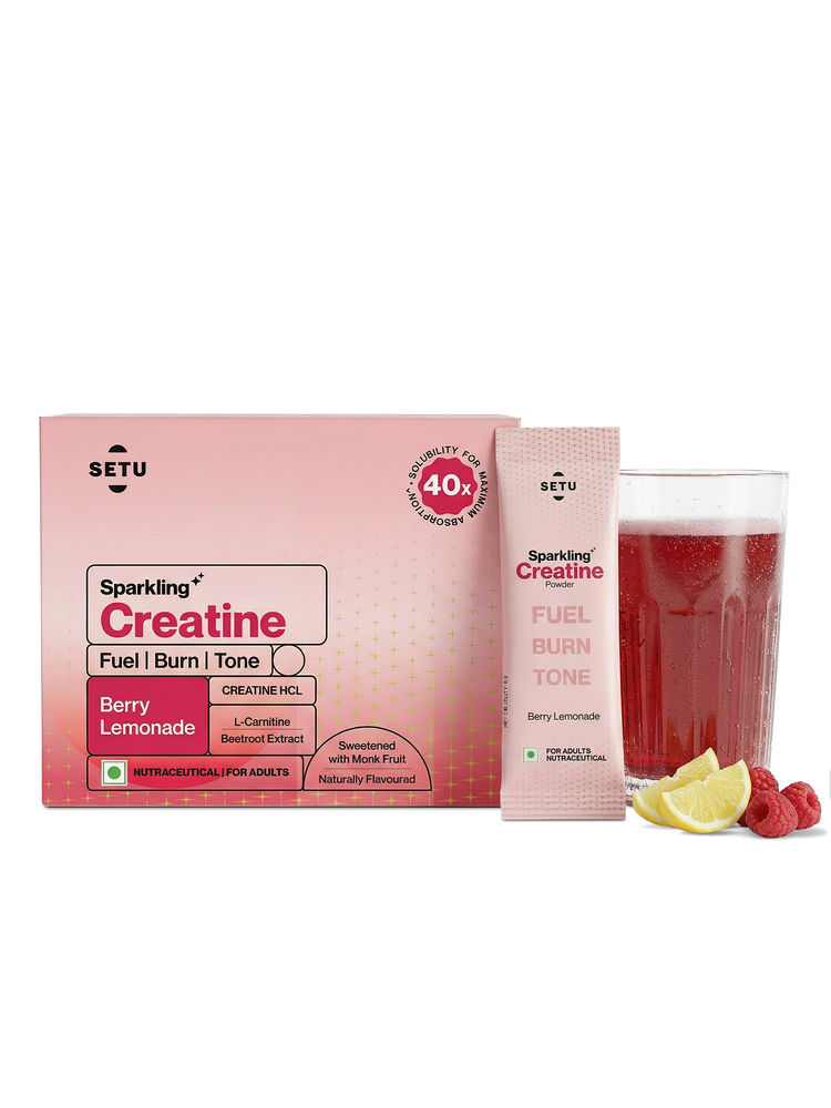 Setu Sparkling Creatine HCL Strength & Recovery - Berry Lemonade-picture-19