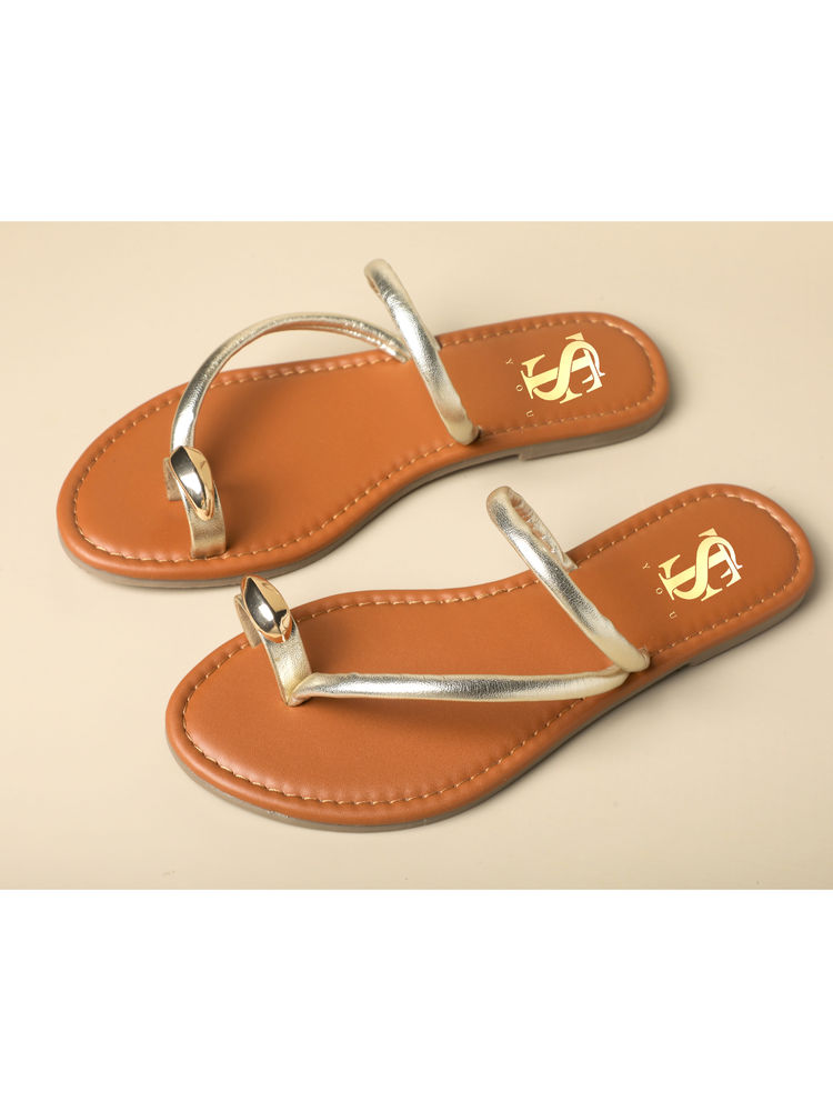 Shoe that fits you Golden Toe Flats-picture-12