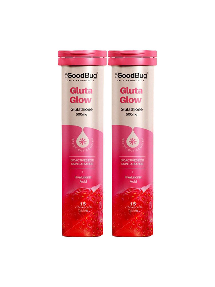 The Good Bug Gluta Glow Effervescent Tablets For Radiant Skin - Pack Of 2-image-10