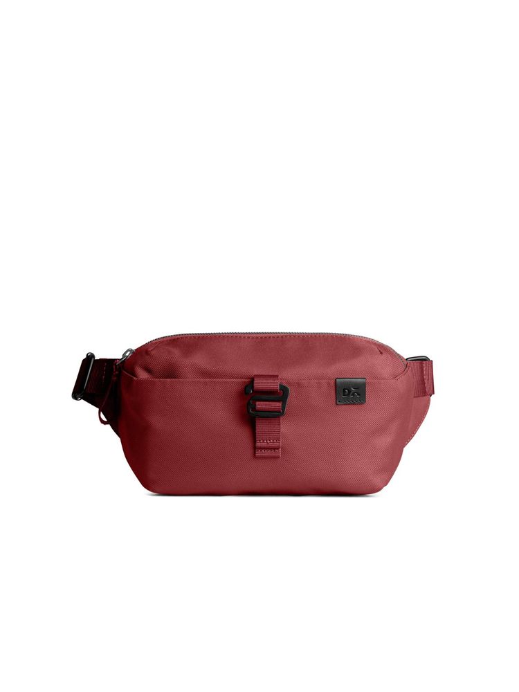 DailyObjects Unisex Solid Red Sling Bag-image-33