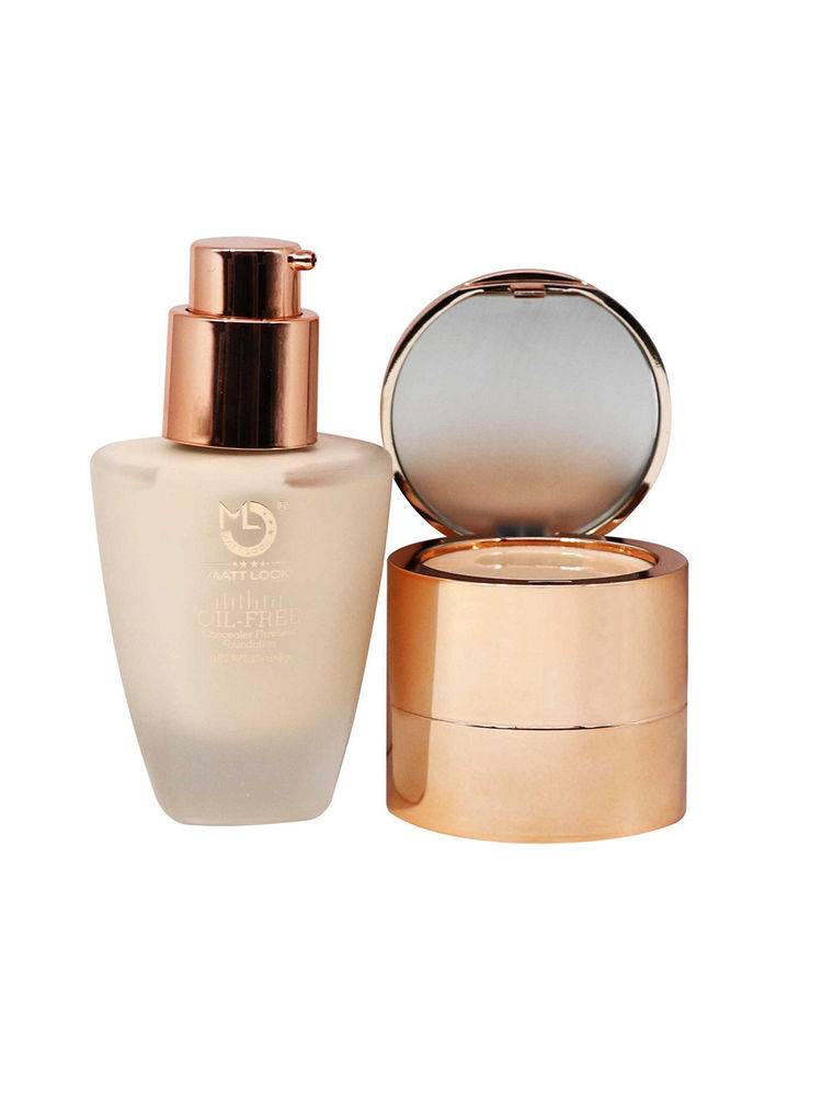 Matt look Oil Free Flowless Concealer & Foundation-image-5