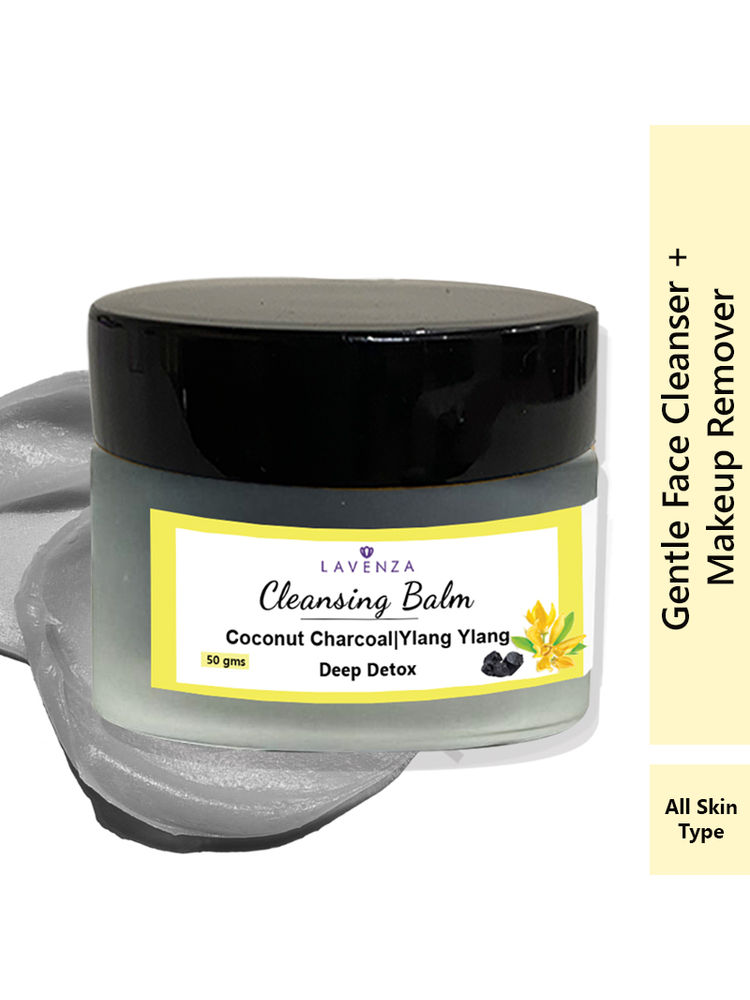 Lavenza Deep Detox Cleansing Balm - Soap Free Face Cleanser & Makeup Remover-picture-10