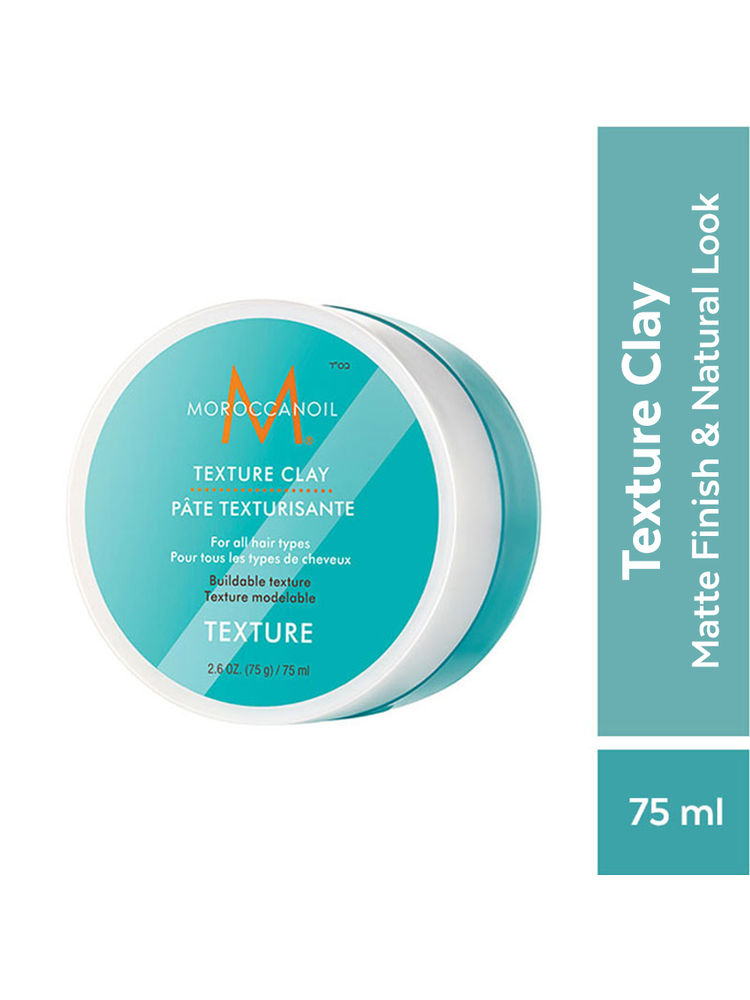 Moroccanoil Texture Clay | Argan Oil + Bentonite | Defines & Controls Frizz for All Hair Types-picture-21