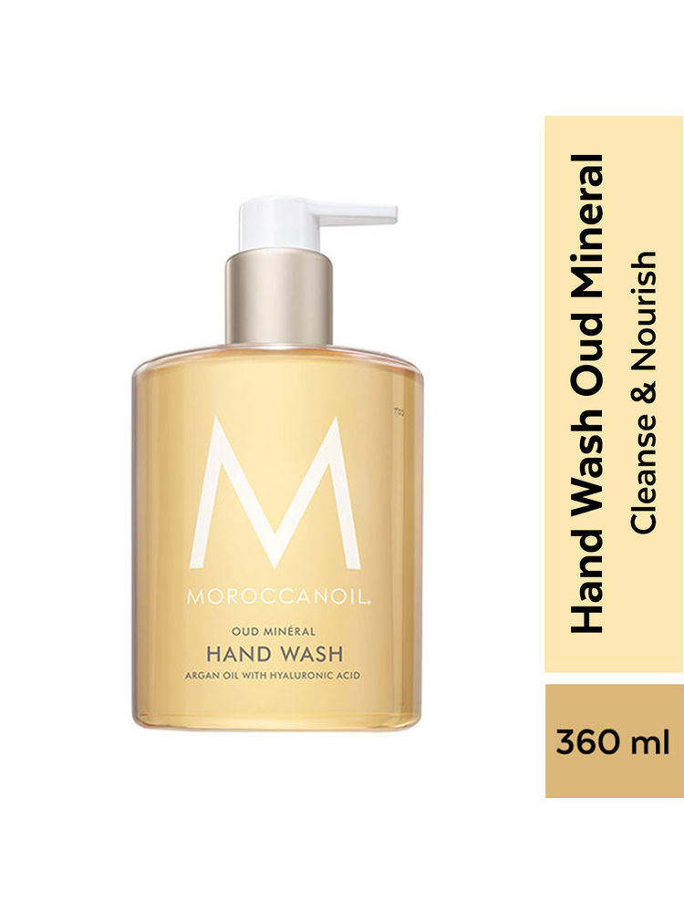 Moroccanoil Hand Wash Oud Mineral|Argan Oil & Hyaluronic Acid|Hydrating Cleanser Moisture-Locking-picture-12