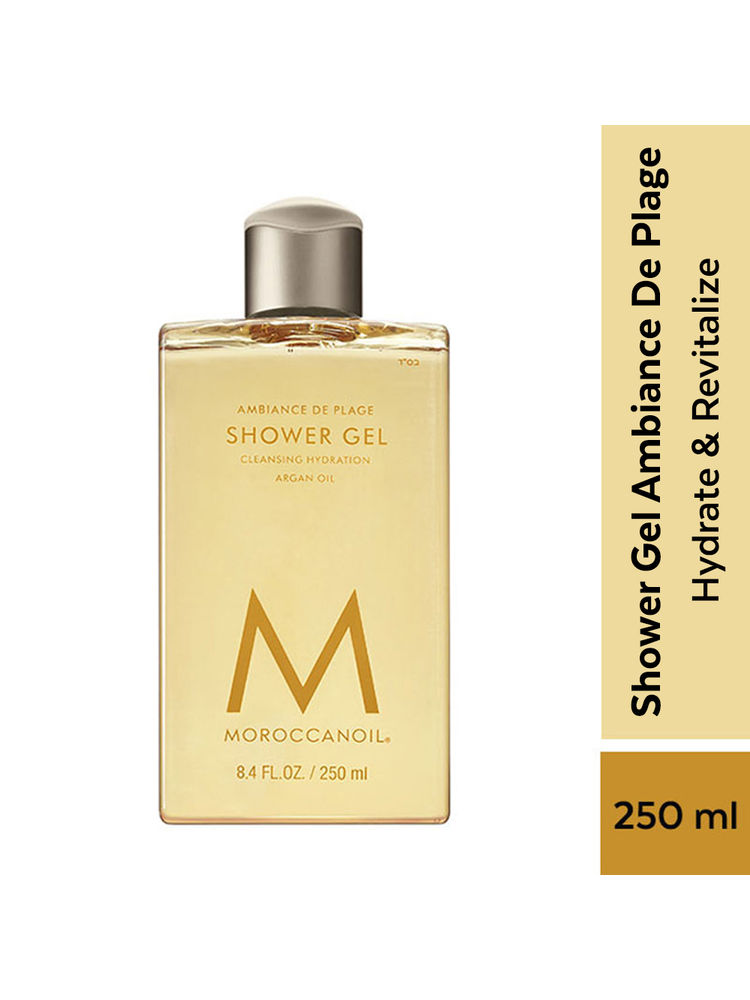 Moroccanoil Shower Gel Ambiance de Plage | Argan Oil | Hydrates & Softens with Gardenia & Coconut-picture-12