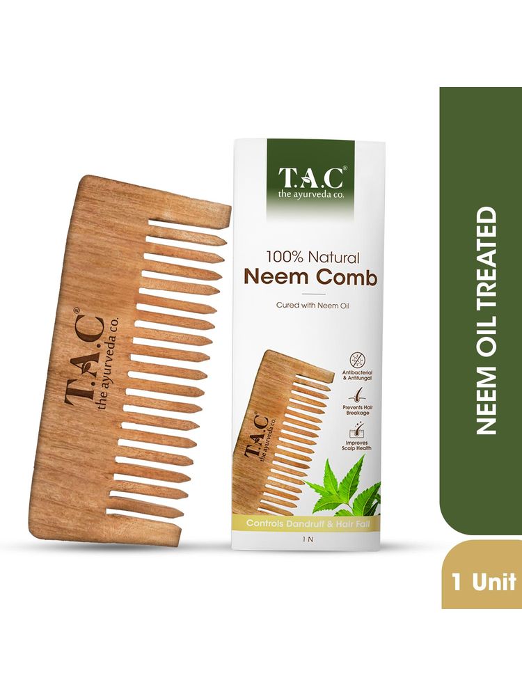 TAC - The Ayurveda Co. Neem Hair Comb-picture-21