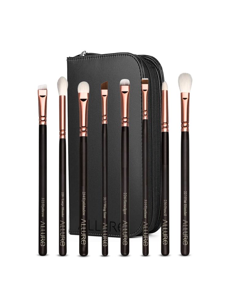 Allure Essential Set of 8 Professional Eye Brushes - RGKE 08-picture-13