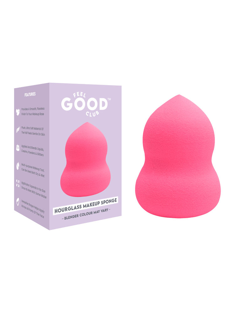 Feel Good Club Hourglass Makeup Blender Beauty Sponge Puff For Foundation Concealer Blush & BB Cream-picture-15