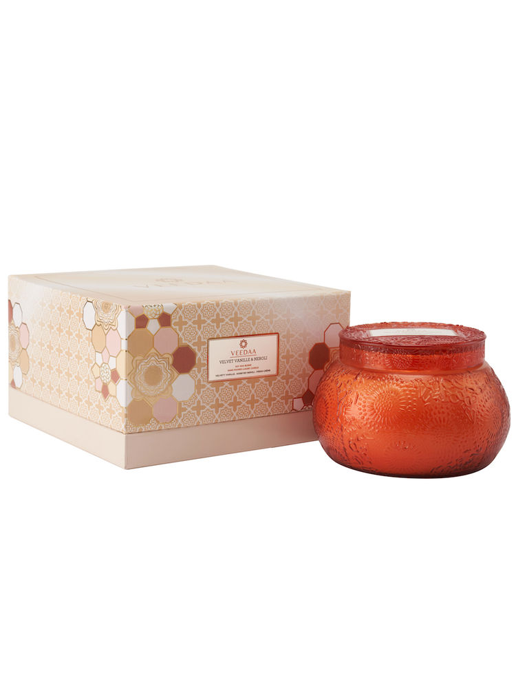 Veedaa Candles Velvet Vanille & Neroli Dune Glass Scented Candle-image-31