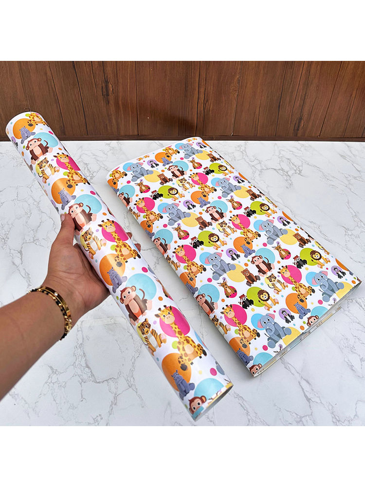 The Big Trove Jungle Kingdom Gift Wrapping Paper (Pack of 5)