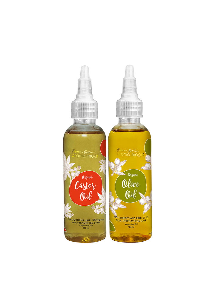 Aroma Magic Organic & Natural Castor & Olive Oil Combo-image-18