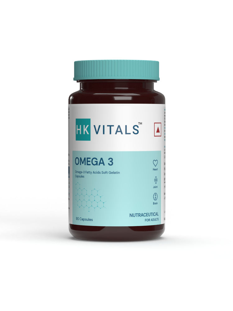 HealthKart Hk Vitals Omega 3, Fish Oil Supplement, For Joint Support