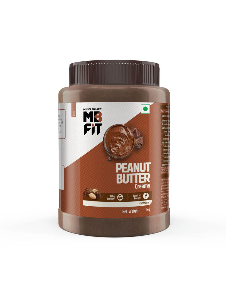 MuscleBlaze Chocolate Peanut Butter - Creamy