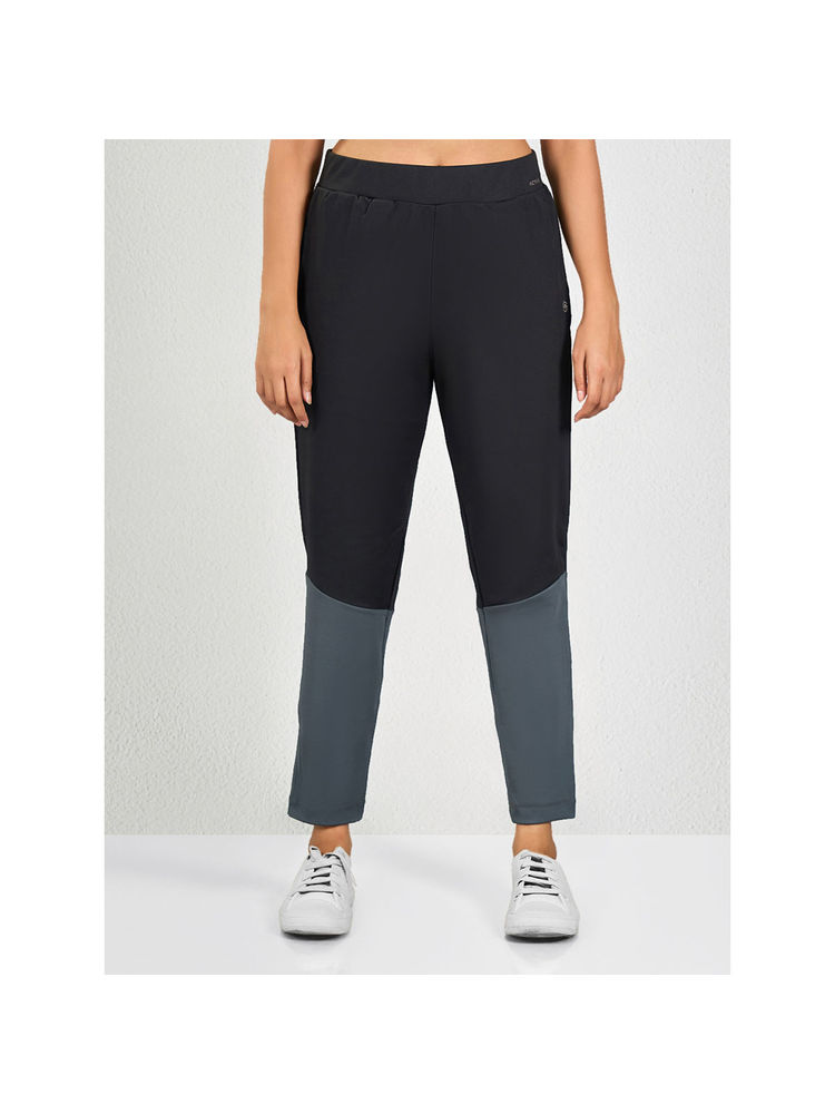 MAYSIXTY Women Poly Grindle Black Multi-Color Track Pants-picture-12