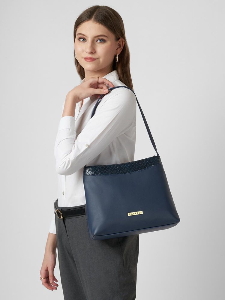 Caprese Women Fairy Navy Blue Medium Handbag-picture-10