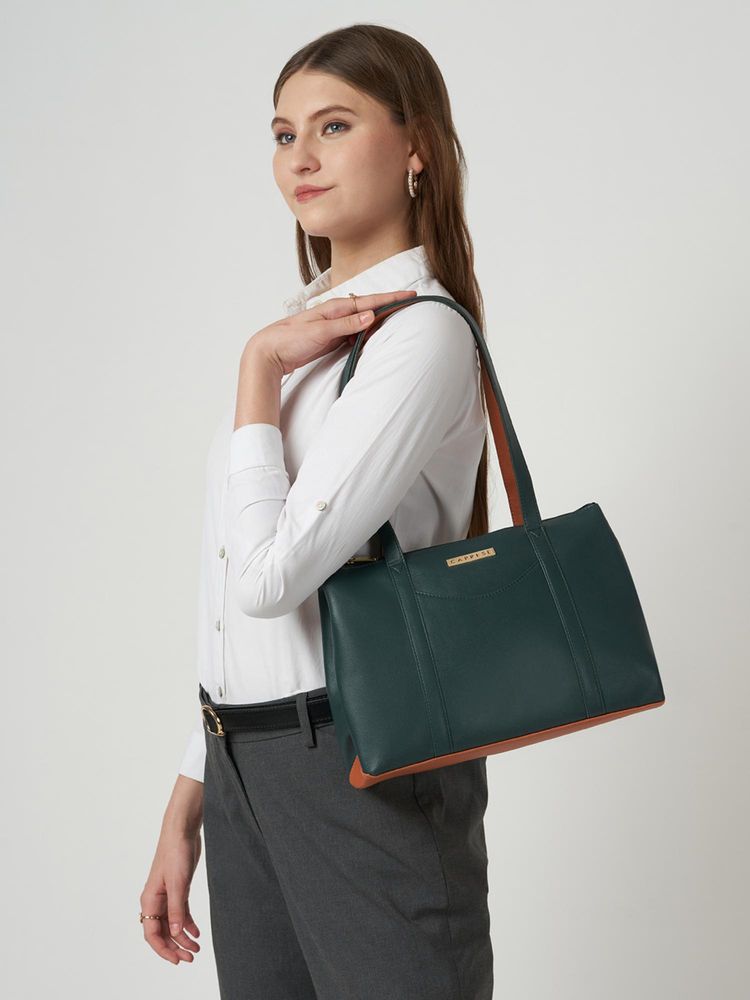 Caprese Women Basil Green Small Tote Bag-picture-40