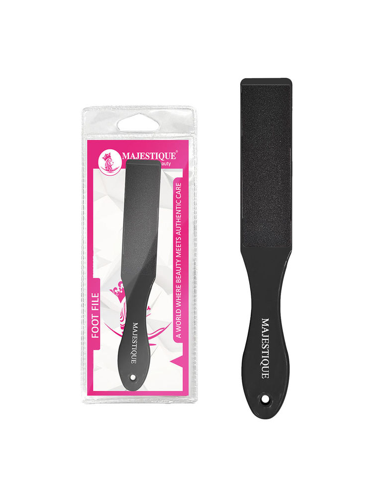 Majestique Double-Sided Foot File for Callus Removal, Smooth Feet - Color May Vary
