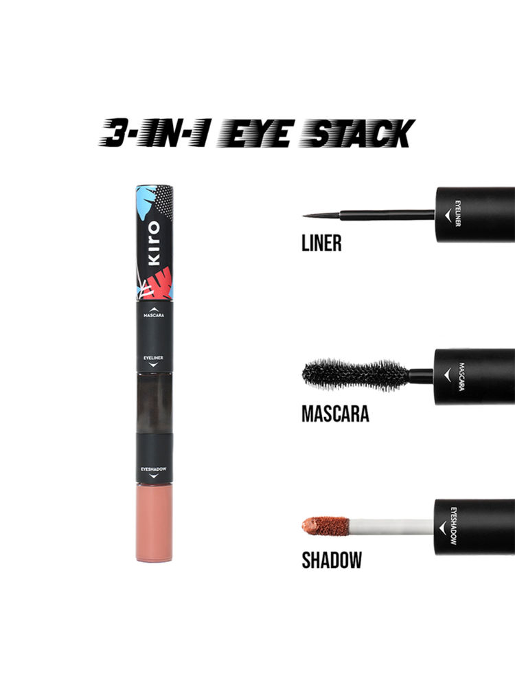 KIRO 3 In 1 Eye Stack - Eyeshadow + Eyeliner + Mascara-image-32