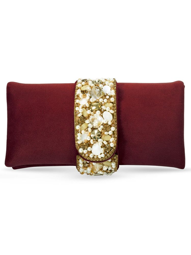Peora Clutch Purses for Women Wedding Handmade Evening Handbags Party Bridal Clutch (C01M)-image-25