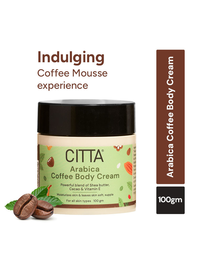 CITTA Arabica Coffee Body Cream, Moisturized, Glowing Skin with Indulgent Arabica Coffee Fragrance-image-43