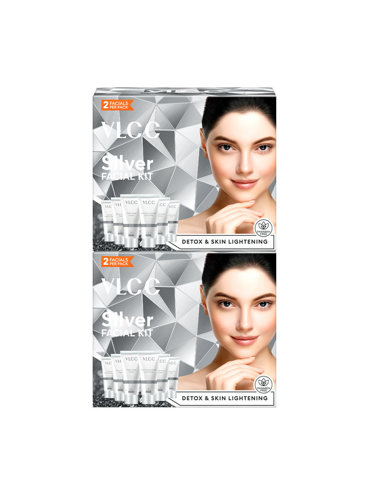 VLCC Silver Single Facial Kit Pack of 2-picture-11