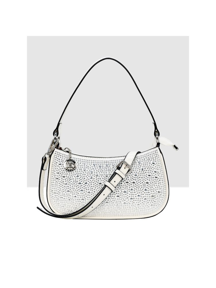 ESBEDA White Color Dazzling Stud Sling Bag for Women-picture-37