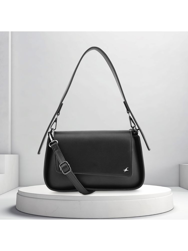 Fastrack Switch-It-Up Handbag In Black-image-0