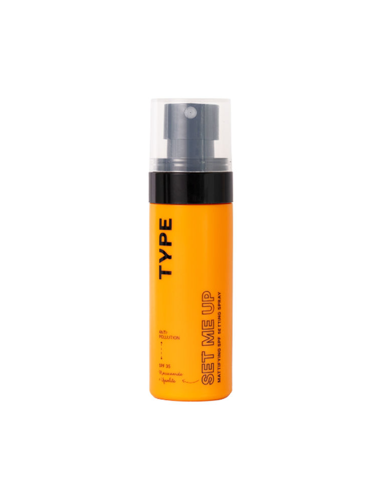 Type Beauty Mattifying Setting Spray SPF 35 PA+++ Face Makeup 12Hr Set For Oily Skin-image-43