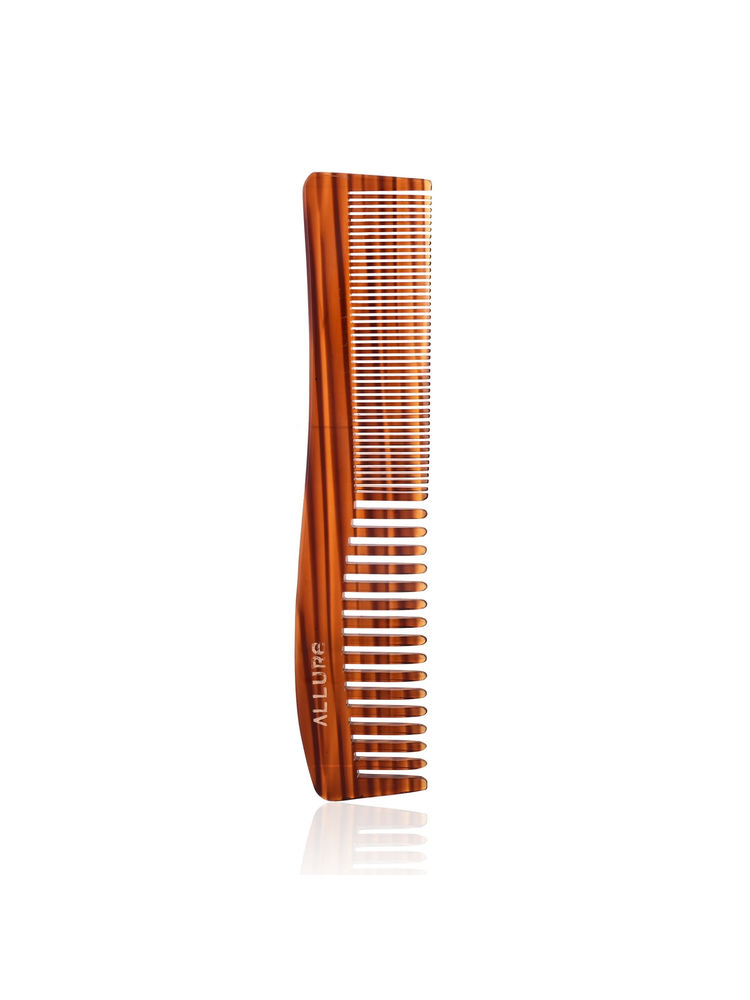Allure Handcrafted Anti-Frizz Hair Comb (HMC_T_10) Smooth & Detangling Comb-image-3