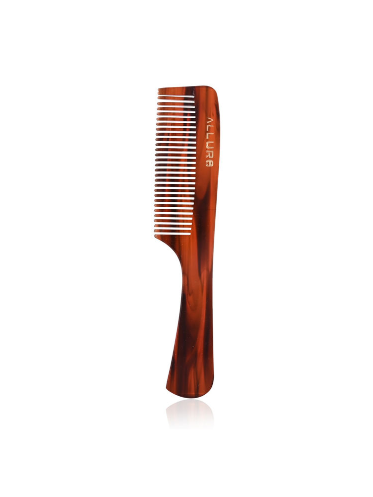 Allure Handcrafted Anti-Static Fine Tooth Styling and Detangling Comb - HMC_T_09-image-5
