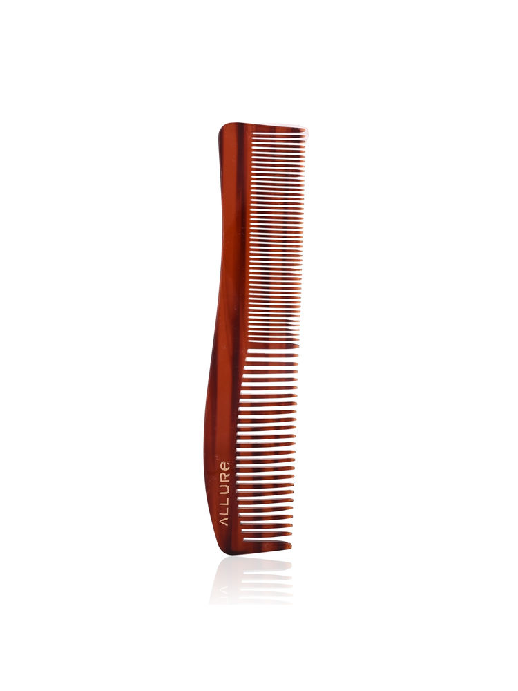 Allure Handcrafted Anti-Static Hair Comb - Dual-Sided Wide & Fine Tooth Comb HMC_T_11-picture-19