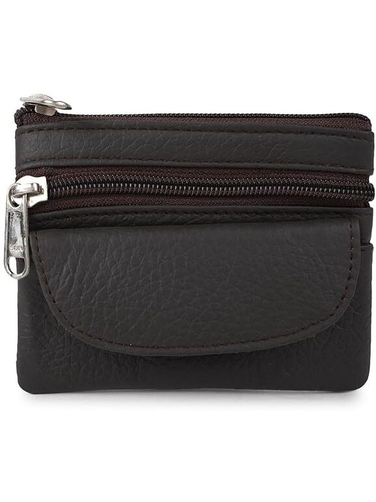Cimoni Classy Genuine Leather Multi Use Key Coin Pouch-image-17