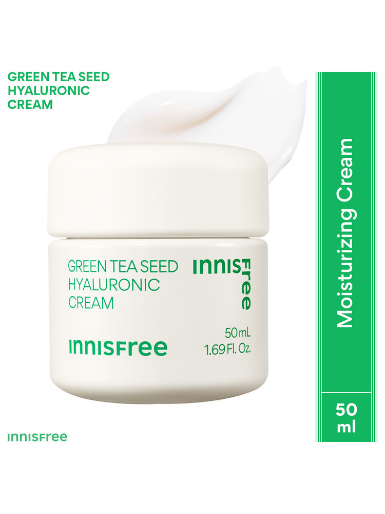 Innisfree The Green Tea Seed Cream With Hyaluronic Acid For Soothing Skin-image-13