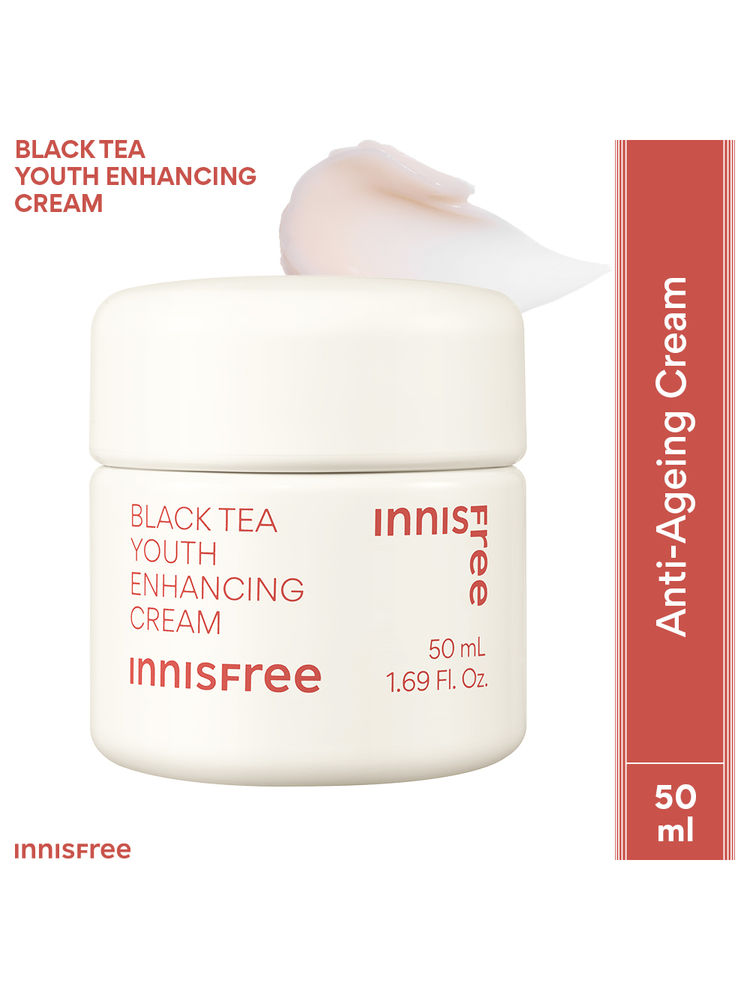 Innisfree Black Tea Youth Enhancing Cream For Anti-Aging & Improving Textured Skin-image-42