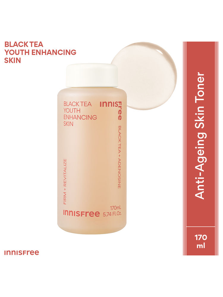 Innisfree Black Tea Youth Enhancing Skin Toner For Anti-Aging & Moisturizing-image-40