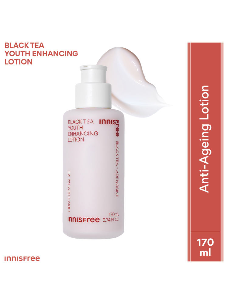 Innisfree Black Tea Youth Enhancing Lotion For Anti-Aging - Firms Skin-picture-28