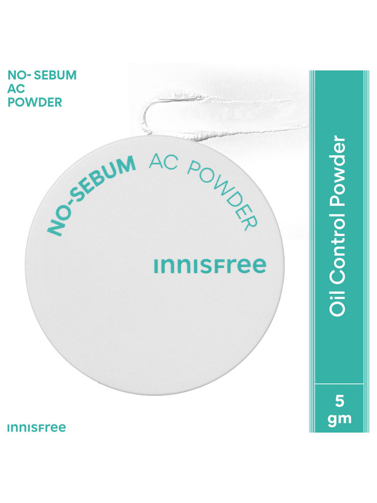 Innisfree No Sebum AC Powder With Matte Finish - Controls Excess Sebum