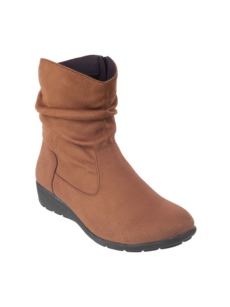 Catwalk Women Casual Boots Tan-picture-7