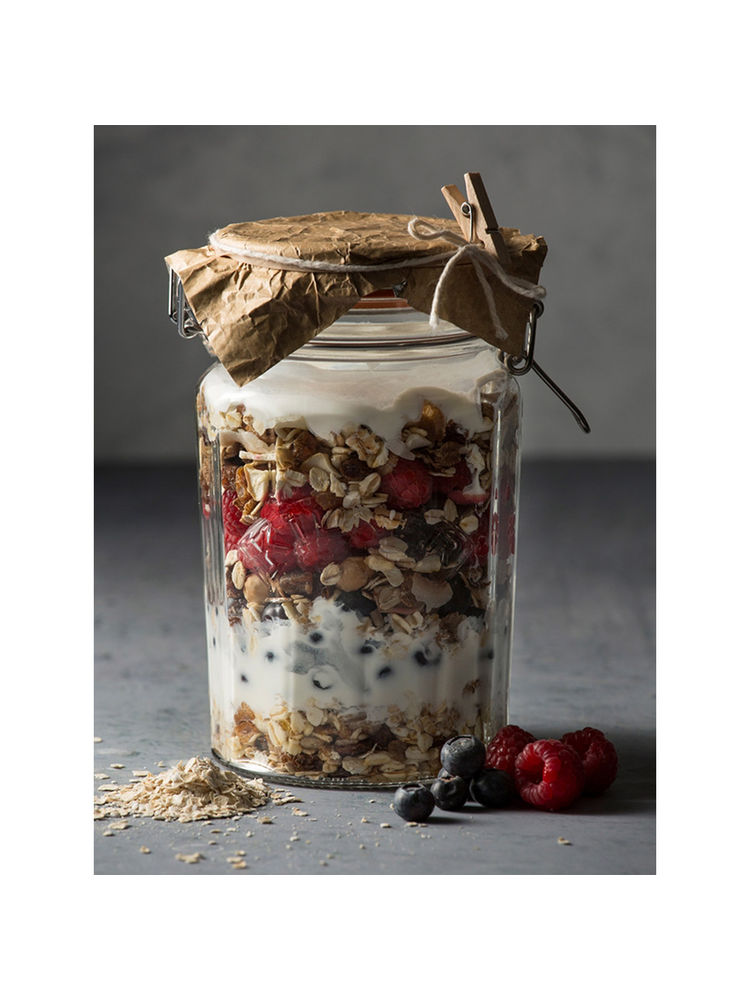 Kilner Facetted Clip Top Vintage Glass Storage Jar-image-45