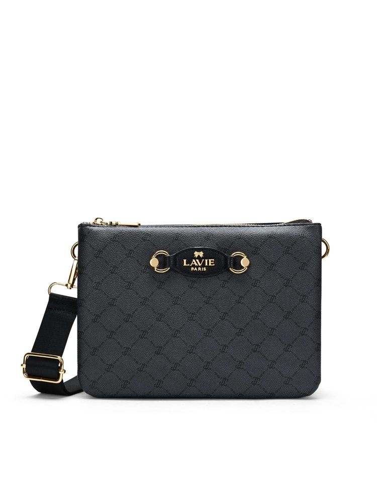 Lavie Paris Women's Melvin Sling Bag -Charcoal (LARGE)-picture-14
