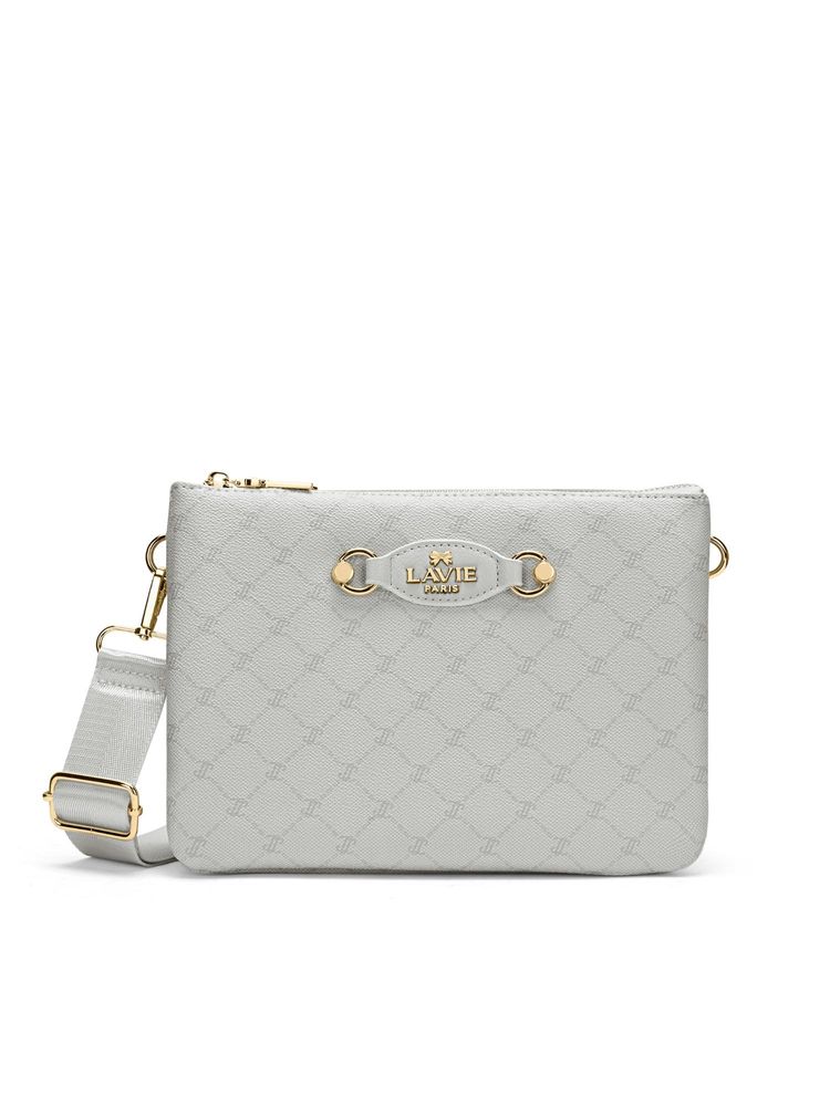 Lavie Paris Women's Melvin Sling Bag -Off White (LARGE)-picture-18