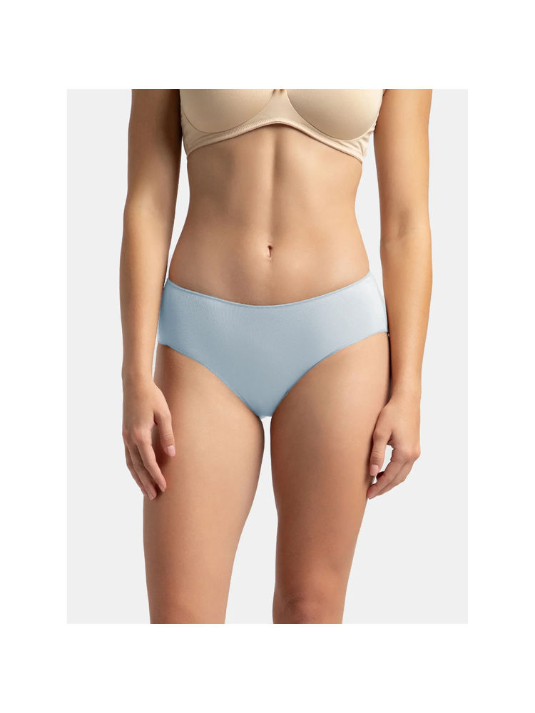 Jockey 1802 Women High Coverage Micro Modal Elastane Hipster - Kentucky Blue-picture-34